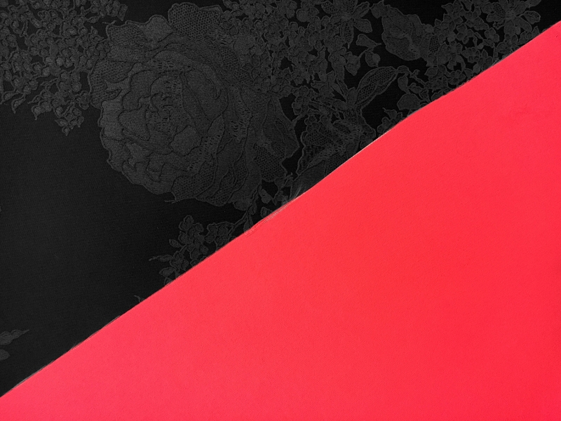 Polyester and Silk Blend Double Face Zibelline0