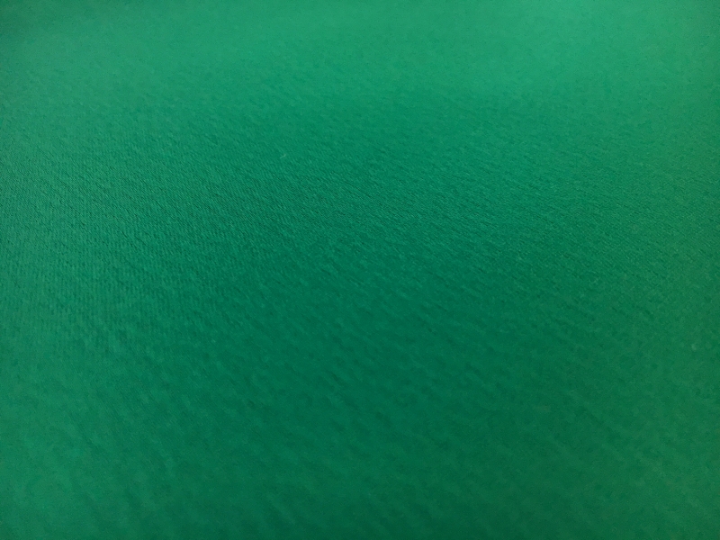 Triacetate Blend Crepe Back Satin in Emerald1