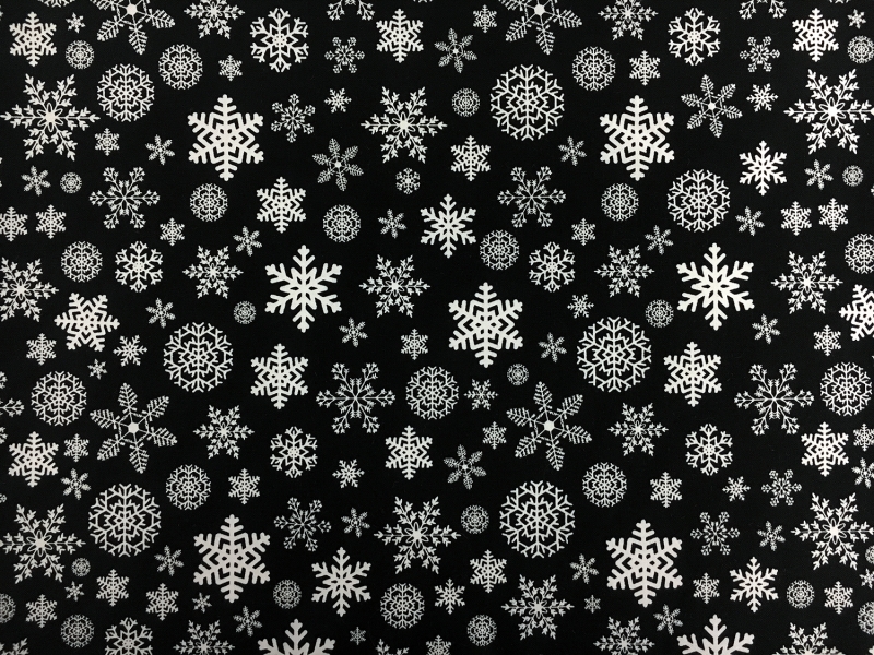 Cotton Broadcloth Holiday Print0