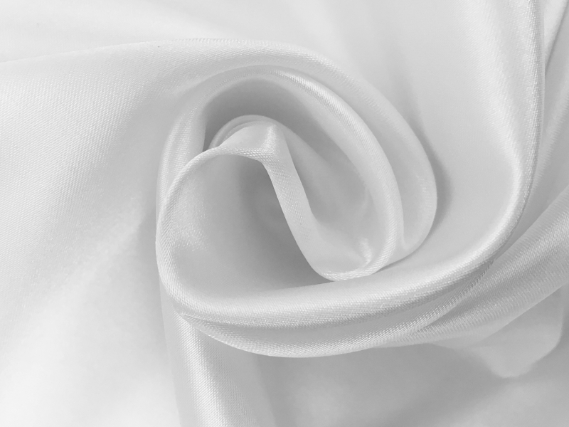 Tahari Stretch Polyester Charmeuse in White0