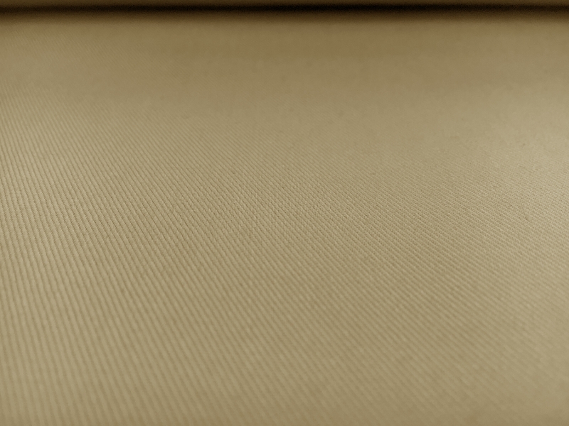 Japanese Cotton Stretch Twill in Tan0