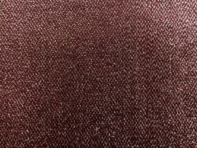 Silk Lurex Novelty Velvet in Chianti Gold0