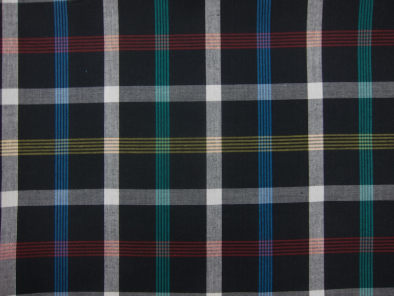 Woven Cotton Plaid0