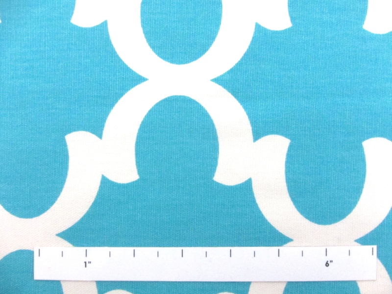 Cotton Canvas Lantern Tiles Print1