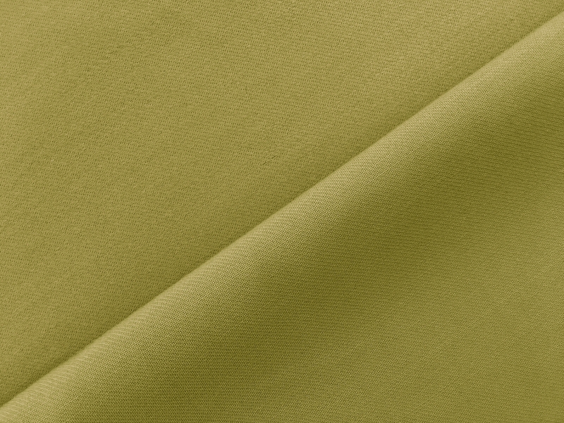 Italian Wool Satin Faille in Apple Green0