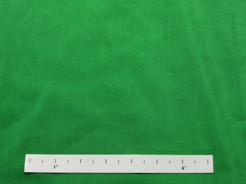 Silk Cotton Voile in Kelly Green1