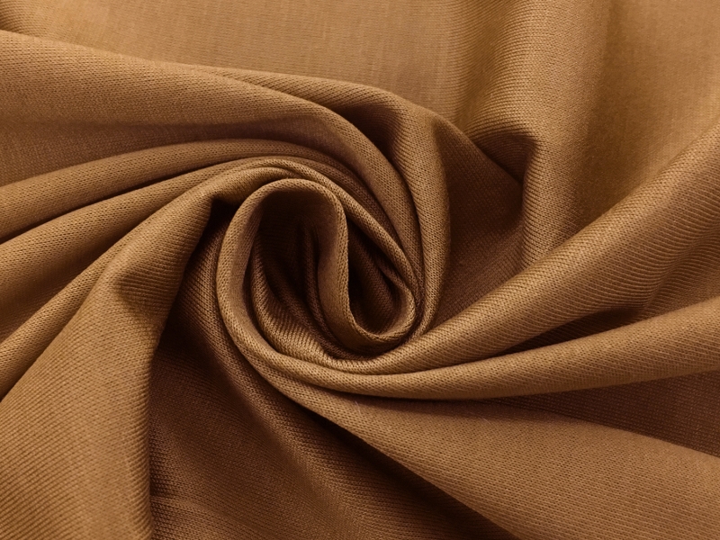 Italian Cotton Jersey in Bronze1