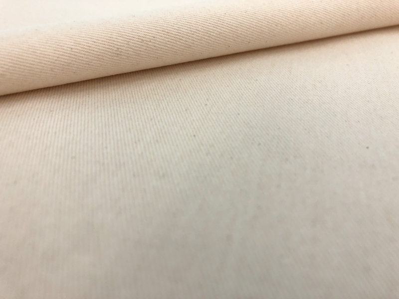7oz Sanded Cotton Twill in Natural0