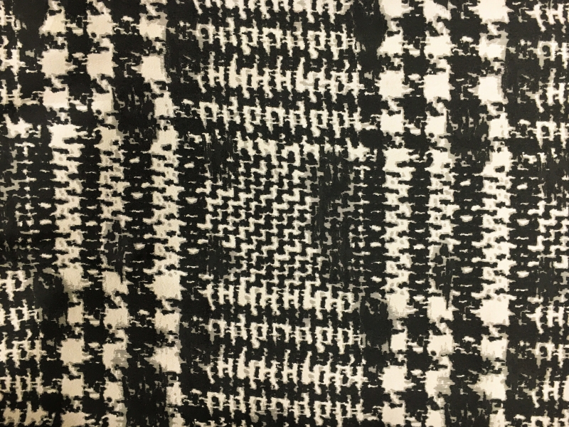 Silk Blend Acetate Jacquard0