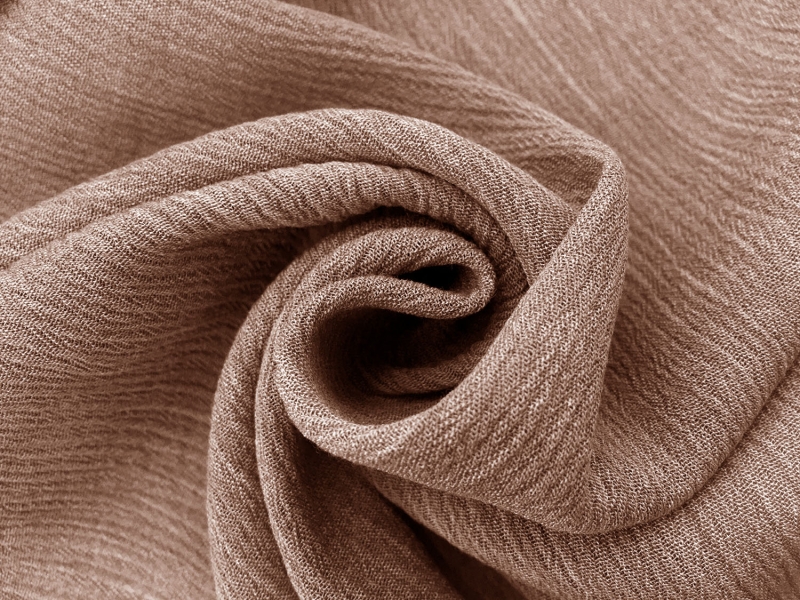 Rayon Crinkle Gauze in Dusty Rose1