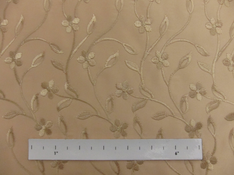 Embroidered Satin0