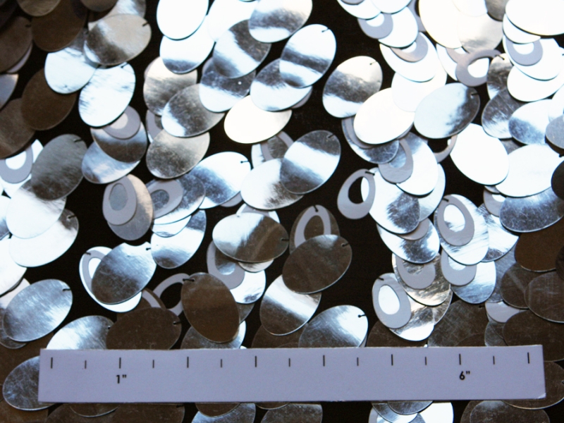 Novelty Paillettes on Silk Chiffon1