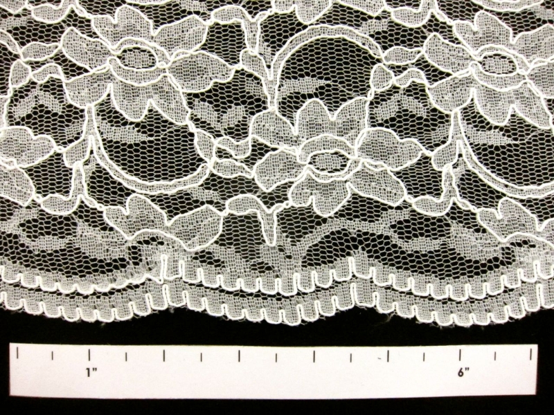 Cotton Nylon Alençon Lace1