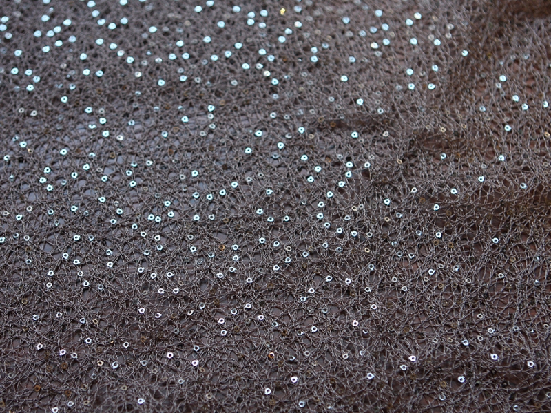 Sequins on Poly Mesh0