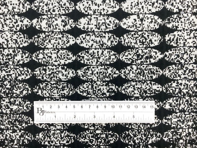 Jacquard Panel with Degradé Geometrics1