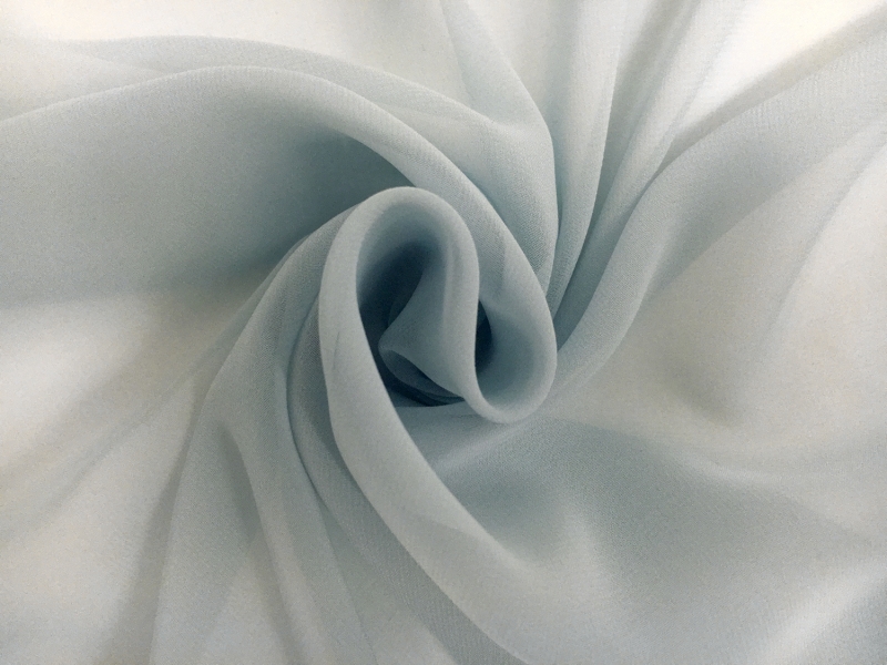 Japanese Polyester Chiffon in Manatee Grey1