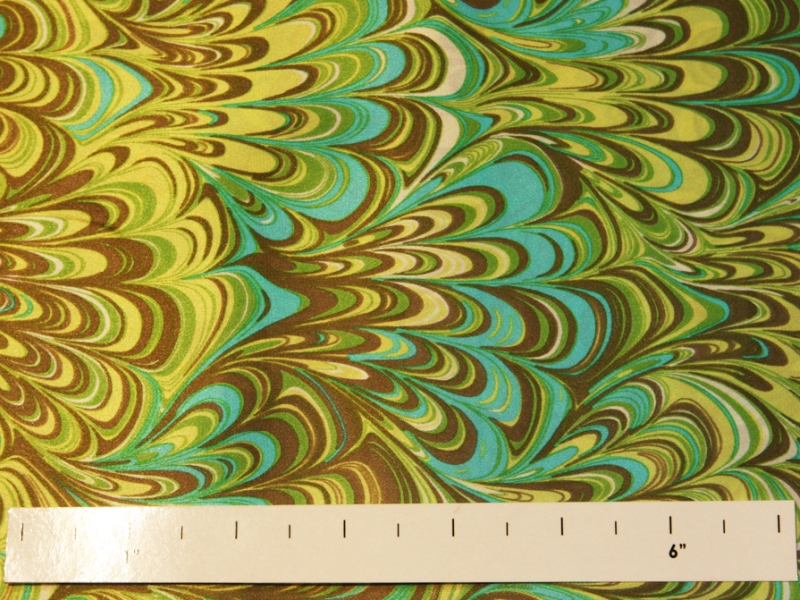 Printed Silk Charmeuse0