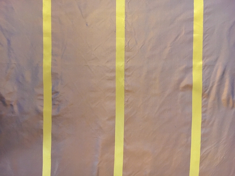 Iridescent Silk Taffeta with Satin Stripes0