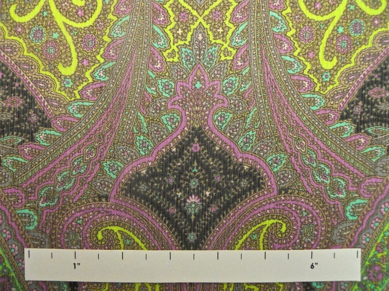 Printed Crinkle Silk Georgette1