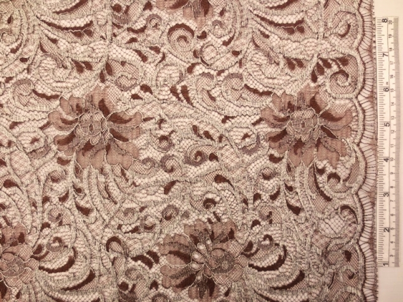 Metallic Chantilly Lace0