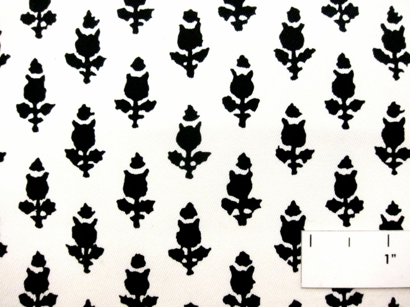 Cotton Lycra Twill Print1