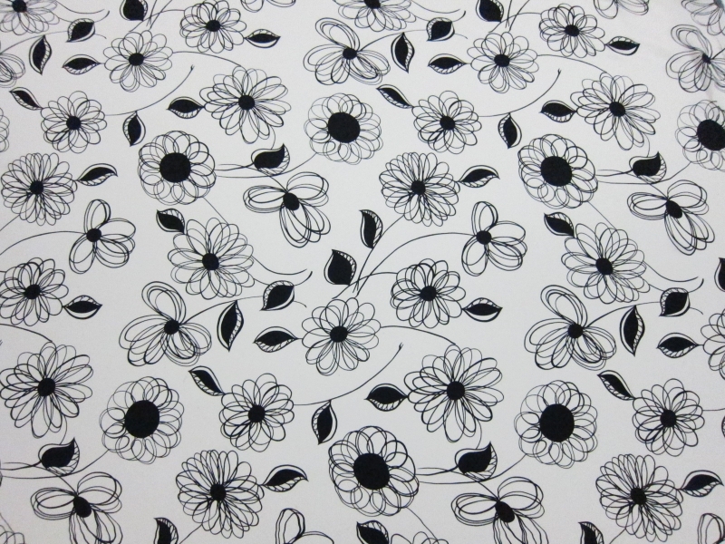 Printed Silk Double Georgette0