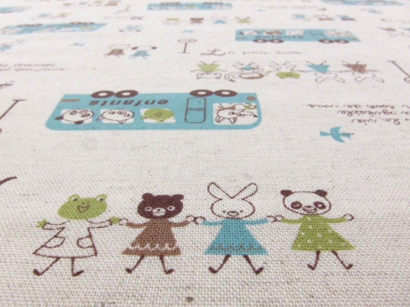 Japanese Cotton Linen Print2