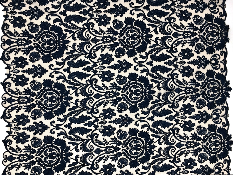 3D Embroidered Tulle0