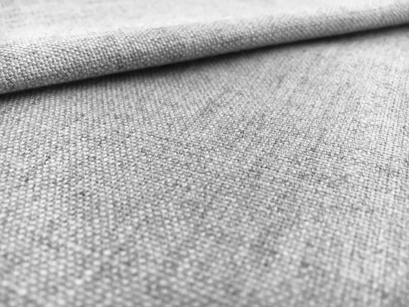 Linen Like Polyester in Light Grey0
