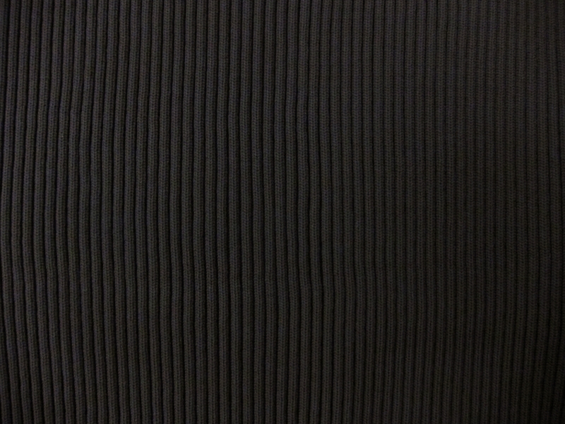 Nylon Rib Knit in Grey1