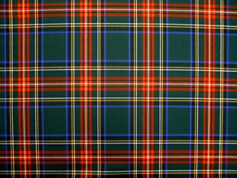 Virgin Wool Plaid0