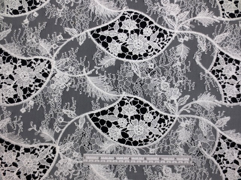 Embroidered Chantilly Lace1