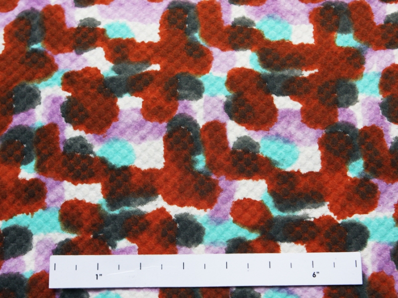 Cotton Pique Print1