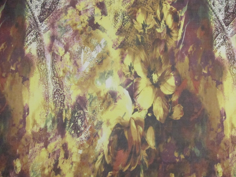 Printed Silk Chiffon1