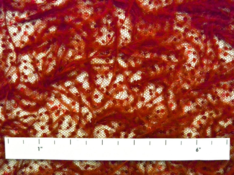 Hand Beaded Illusion With Ostrich Feather Border1