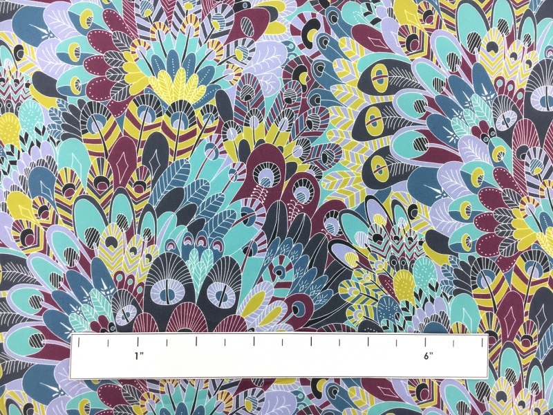 Liberty of London Cotton Lawn Feather Print1