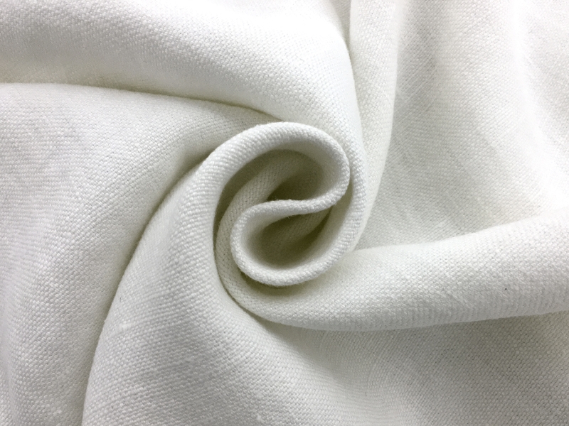 Washed Upholstery Linen in Ivory1