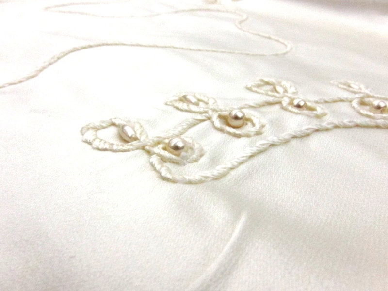 Beaded and Embroidered Silk Satin2