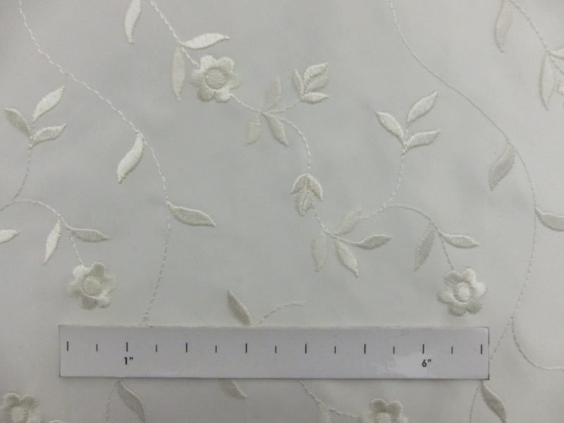 Embroidered Satin0