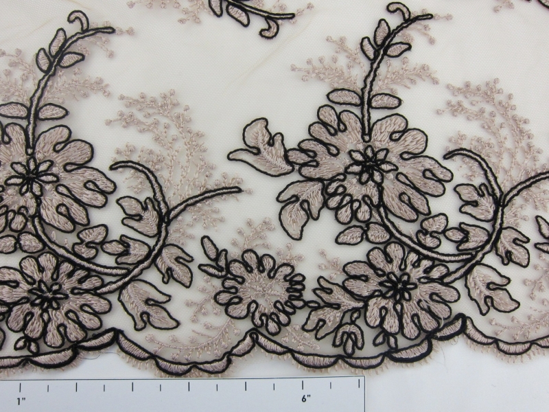 Corded Embroidered Tulle1