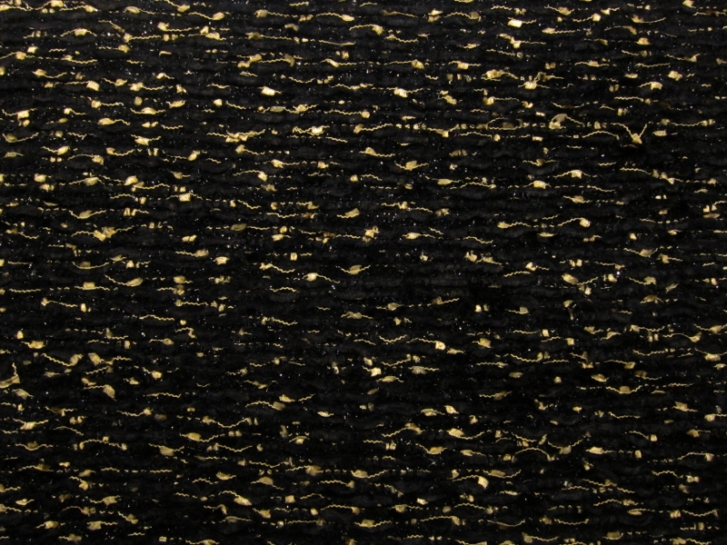 Viscose Cotton Lurex Tweed0