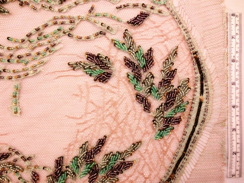 Beaded Chantilly Lace0