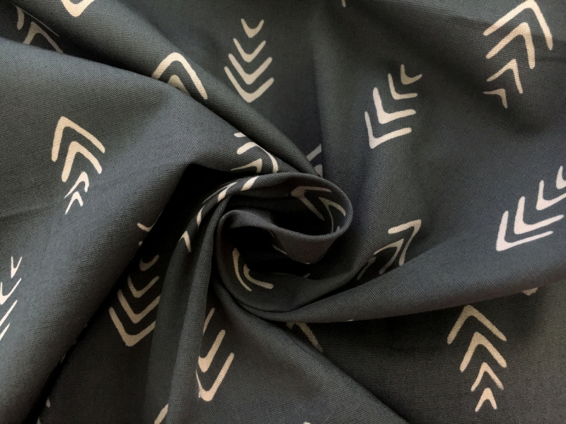 Cotton Batik with Arrows Motif1