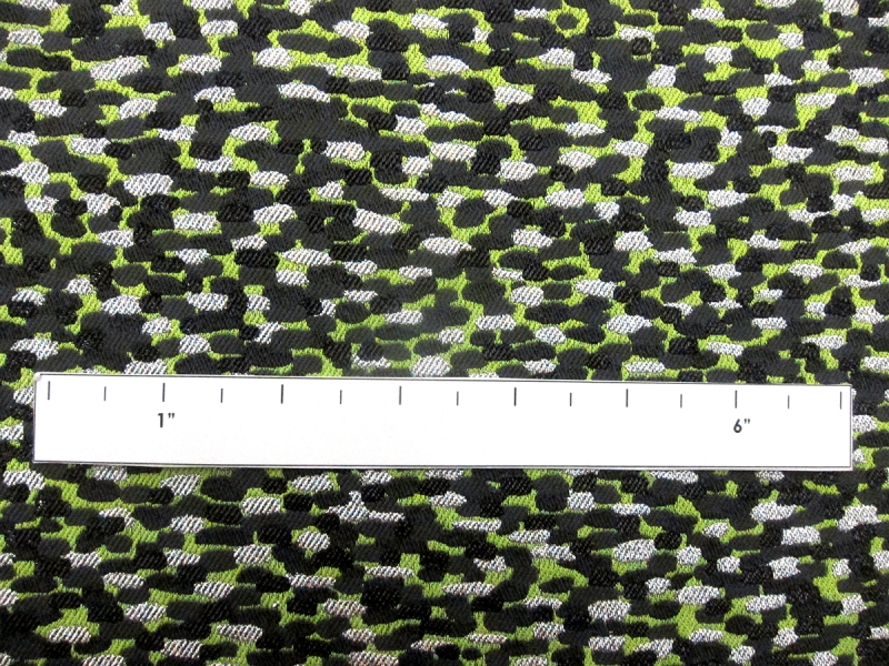 Metallic Silk Blend Jacquard2