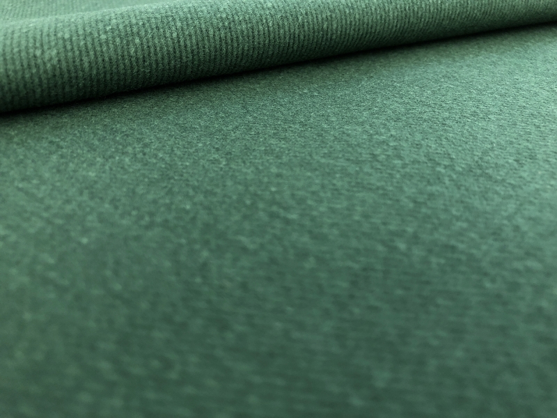 12oz Brushed Cotton Denim in Forest0