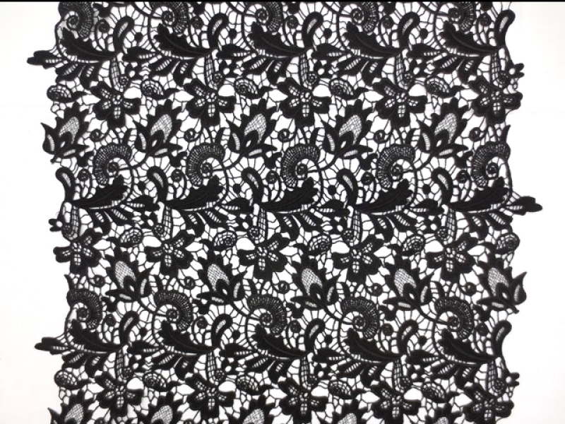 Metallic Guipure Lace3