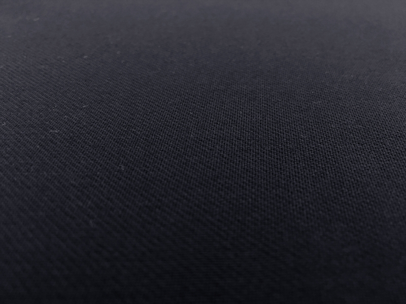 Italian Wool Satin Faille in Navy3