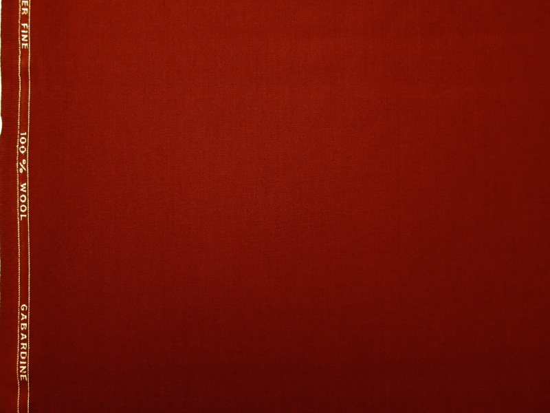 Wool Gabardine in Salsa0