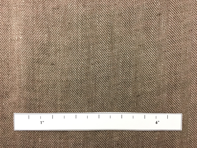 Linen Herringbone in Chamoisee1