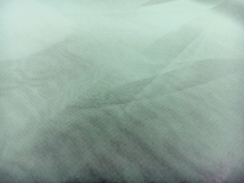 Microfiber Gold Metallic Chiffon in Robins Egg Blue2